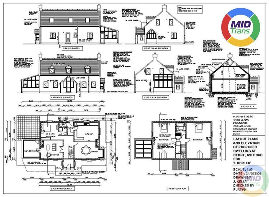 Dịch thuật Bản vẽ kỹ thuật cho khách hàng tại MIDTRANS