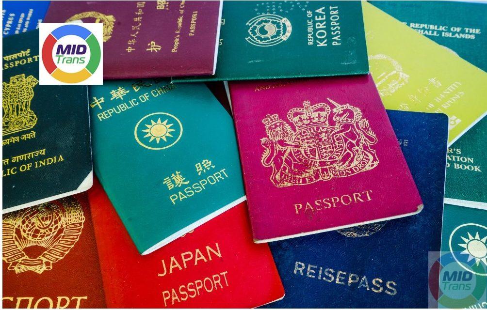 Dịch thuật Hộ chiếu nước ngoài chuẩn xác tại MIDTRANS
