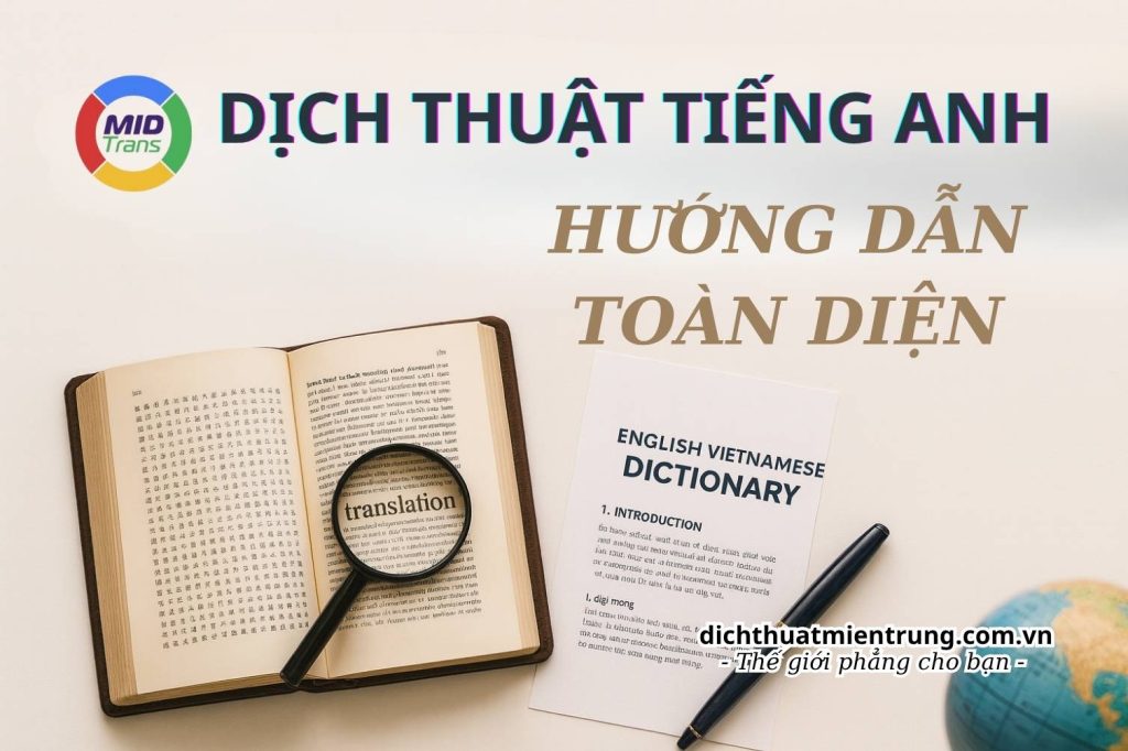 Dịch thuật tiếng Anh chuyên nghiệp, uy tín, đa chuyên ngành.