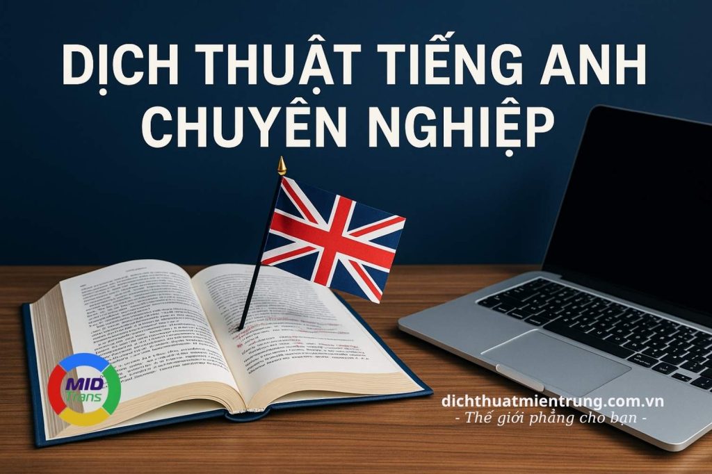 Dịch vụ dịch thuật tiếng Anh chuyên nghiệp, uy tín tại Miền Trung.