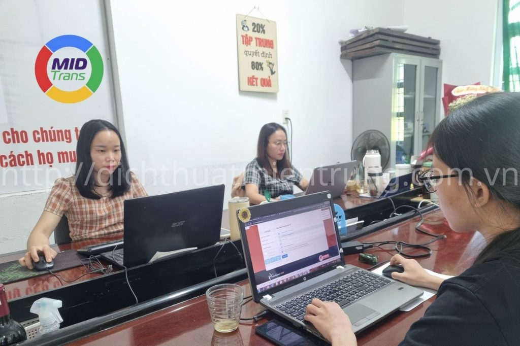 Văn phòng Dịch thuật Miền Trung, đối tác dịch thuật tiếng Anh uy tín tại Quảng Bình.