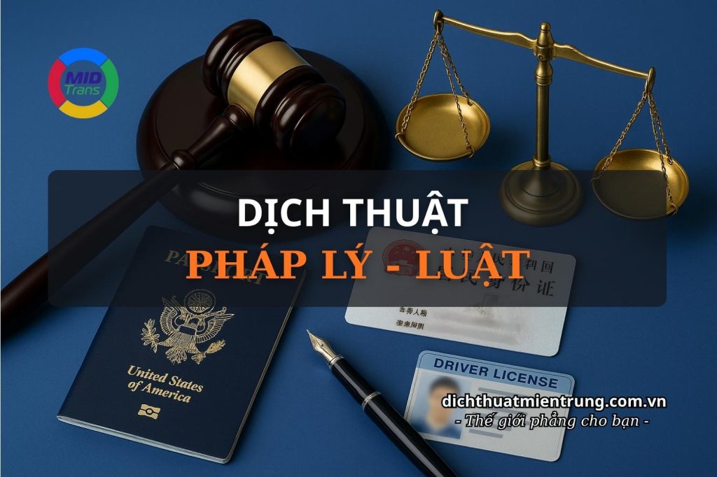 Dịch thuật pháp lý - luật chuyên nghiệp, bảo mật tuyệt đối tại Dịch thuật Miền Trung.