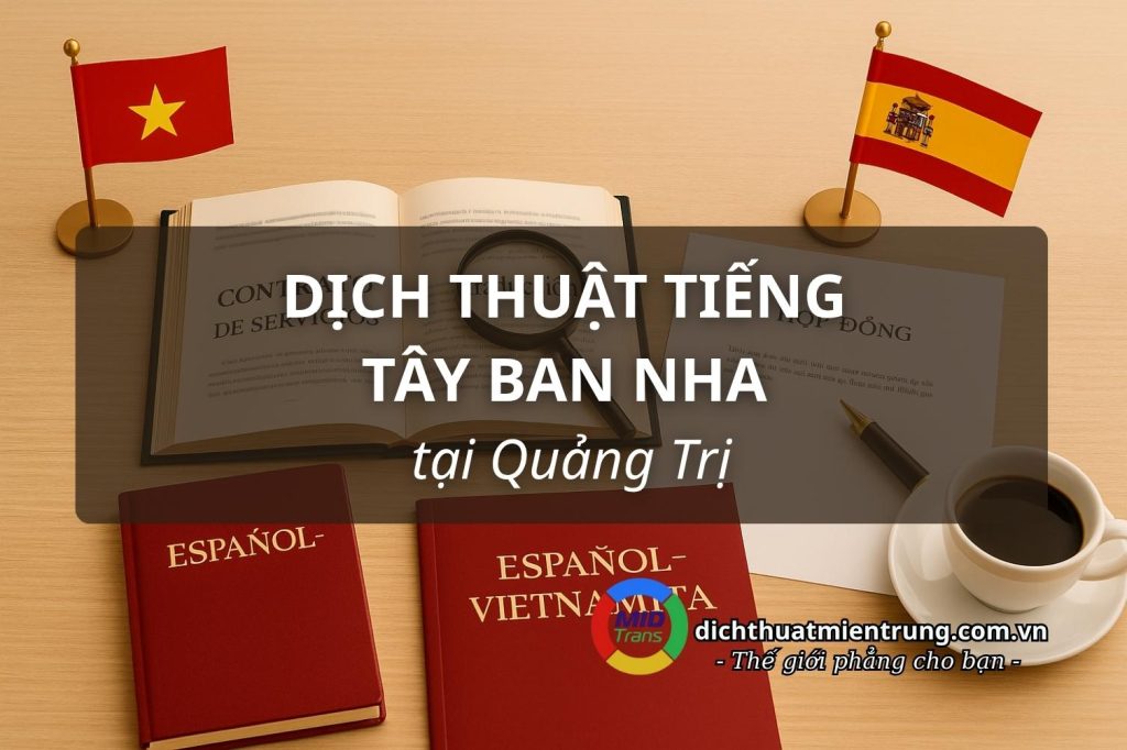 Dịch thuật tiếng Tây Ban Nha tại Quảng Trị.