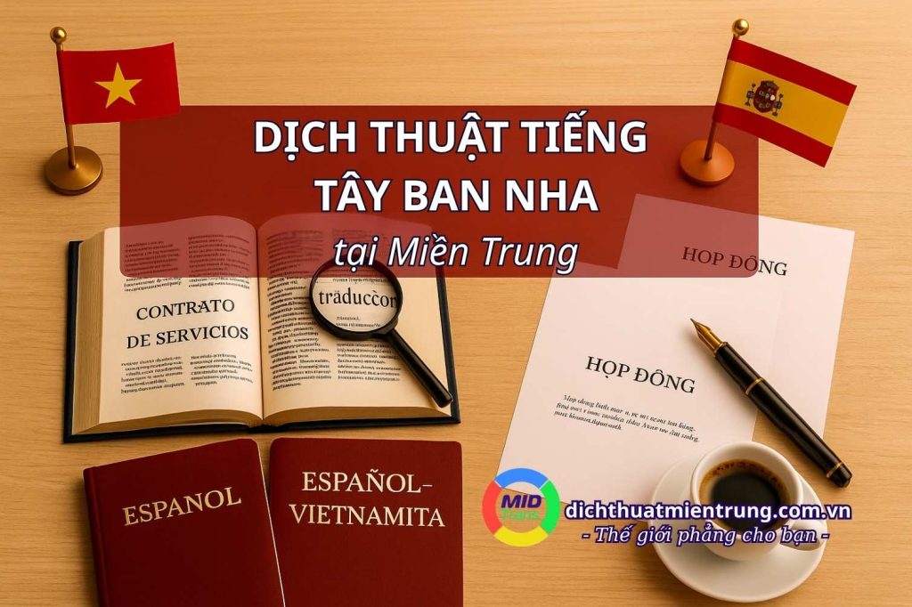 Dịch vụ dịch thuật tiếng Tây Ban Nha tại Miền Trung chuyên nghiệp (Mỹ Latinh & Châu Âu).