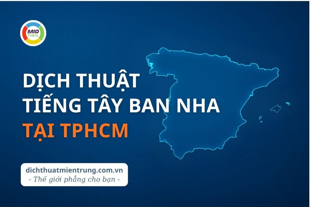 Dịch vụ dịch thuật tiếng Tây Ban Nha.